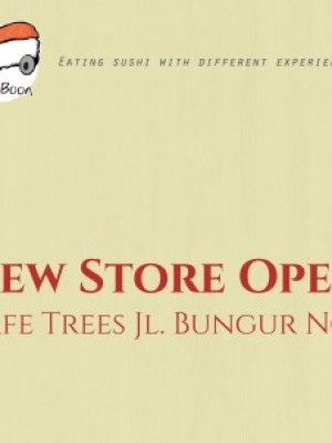 Sushi Boon on Cafe Trees, Bandung