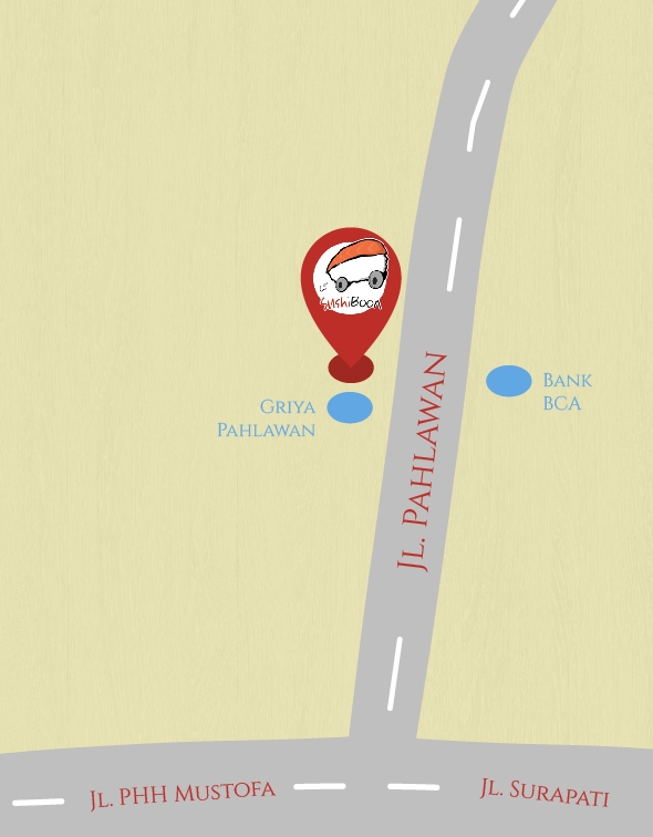 Sushi Boon di Jl. Pahlawan No.8, Bandung