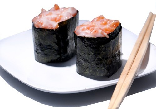 Salmon Salad Gunkan